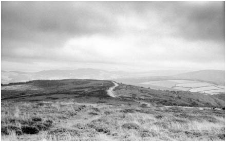 View across Dartmoor, UK